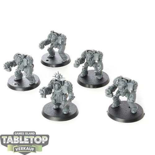 Space marines 5x terminator - space,