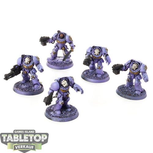 Space marines 5x terminator - space,