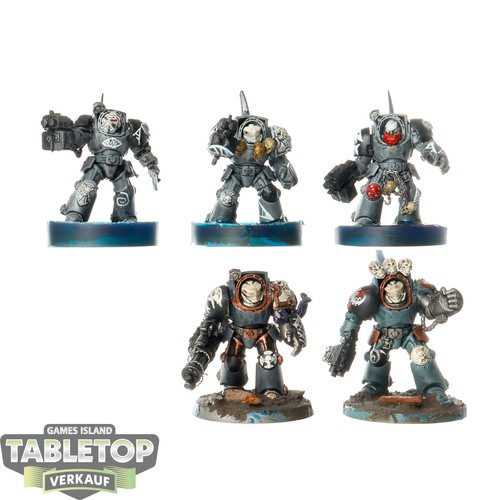 Space marines 5x terminator - space,